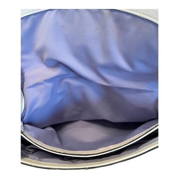 Coach Hampton Soho Satchel Ivory Saddle Leather Buckle Handbag - Picture 11 of 15